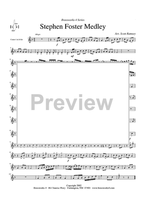 Stephen Foster Medley - Cornet 1/Trumpet 1