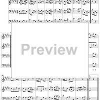 Quartet in E major - Full Score