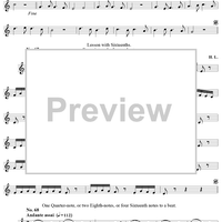 Solfège des solfèges, Book 1, Part 1 (Nos. 1 - 90)