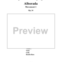 Capriccio Espagnol, Op. 34, I. Alborada