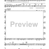 Prelude and Fugue in B-flat Major - Cornet 1/Trumpet 1