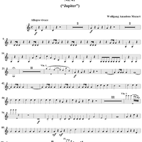 Symphony No. 41 in C Major, K551 ("Jupiter") - Trumpet 2