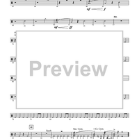 Chant, Chorale and Dance - Percussion 2