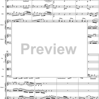 Double Clavier Concerto No. 1 in C Minor, Movement 1   (BWV 1060) - Score