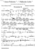 Amor pedestre- Fuessische Liebe [set of parts] - Percussion 2