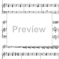 Sonata G Major - Score