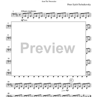 Chinese Dance from the Nutcracker - Part 3 Cello or Bassoon