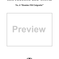 Introduction and Gloria, RV639: No. 6, Domine Fili Unigenite