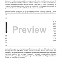 Lift: Solos For Horn By Black Composers - Piano Accompaniment