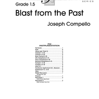 Blast from the Past (Big Band Swing) - Score
