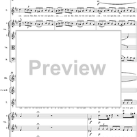 "Clarice cara mia sposa", aria, K256 - Full Score