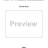 The Two Little Bullfinches - Piano Accompaniment