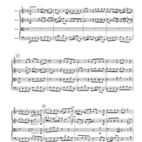 Andante - from The Water Music - Score