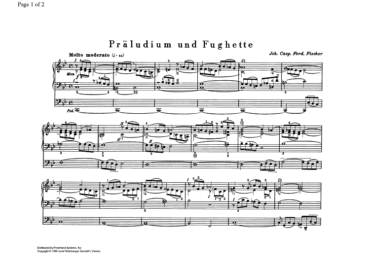 Prelude and Fughette
