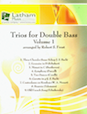 Trios for Double Bass - Volume 1 - Bass 1