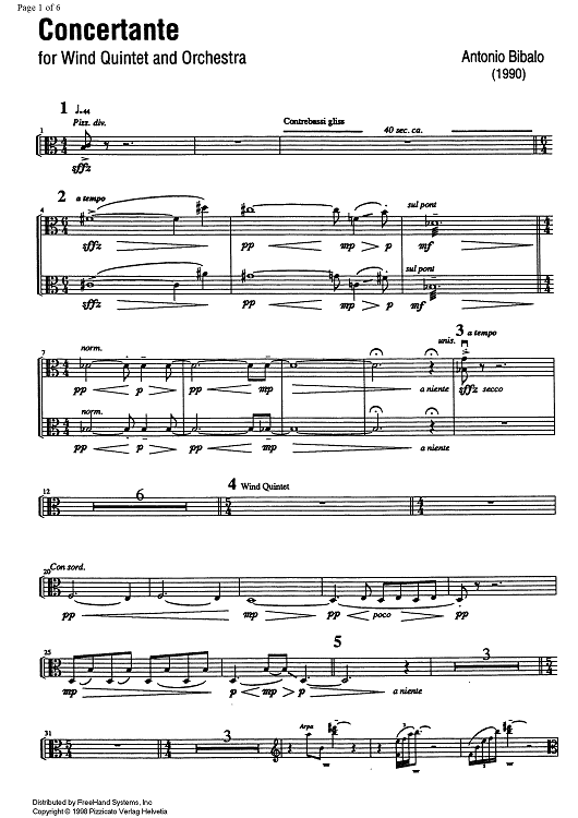 Concertante - Viola