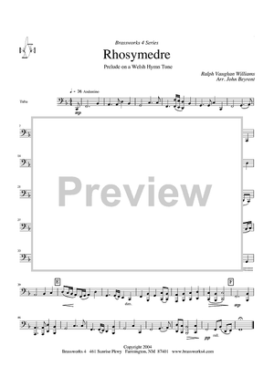 Rhosymedre - Prelude on a Welsh Hymn Tune - Tuba