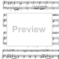 Sonata e minor - Score