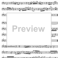 Sonata Bb Major - Bass