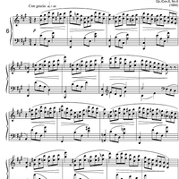 Etude Op. 8 No. 6 - Piano