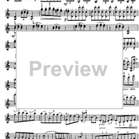 Valse-scherzo for Violin and Orchestra in C major (C-dur) - Violin