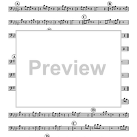Donut Etudes: Coordination Studies, Volume 2 - Trombone 4
