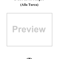 Duet in A Major, K331 - Violin 2