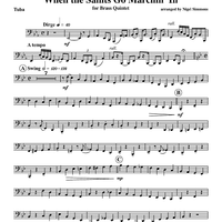 When the Saints Go Marchin' In - Tuba