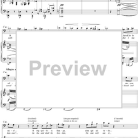 La forza del destino, Act 3, No. 17, Scene and Aria. "Morir! Tremenda cosa!", "Aura fatale del mio destino" and "Ah! Egli è salvo" - Score
