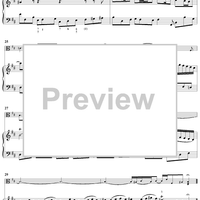 Sonata No. 2 in D Major, Movement 3 - Piano Score