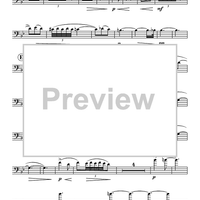 Suite from ''The Nutcracker''. Danse arabe - Trombone 1