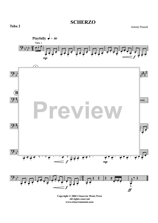 Scherzo - Tuba 2