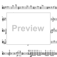 String Quartet No. 1 Op. 7 - Viola