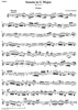 Sonata in G Major, Op. 5, No. 3 - Violin 1