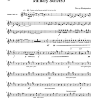 Military Scherzo - Trumpet 2 in Bb