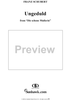 Die schöne Müllerin, No. 07 -  Ungeduld, Op. 25, D795 - No. 7 from "Die Schöne Müllerin" Op.25 - D795