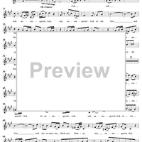 "Ach, unaussprechlich ist die Not", Aria, No. 2 from Cantata No. 116: "Du Friedefürst, Herr Jesu Christ" - Alto