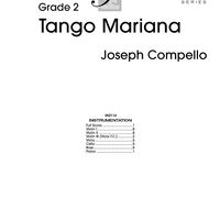 Tango Mariana - Score
