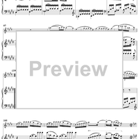 Variations on Trockne Blumen - Piano Score