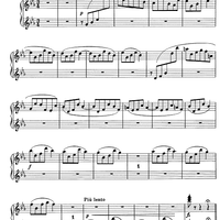 Dorfschwalben aus Österreich Op.164 - Piano 1