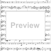 Trio in A Major Op. 3, No. 5 - Score