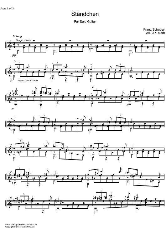 Ständchen D920, D921, D889