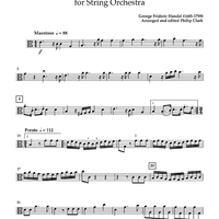 Overture to Rodelinda - Viola