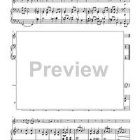 Three Melodies - Piano Score