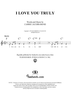 I Love You Truly
