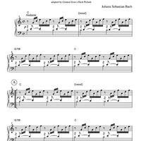 Ave Maria - adapted by Gounod from a Bach Prelude - Keyboard or Guitar