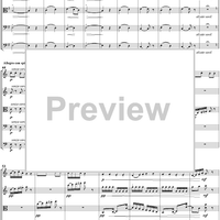 Serenade for String Orchestra in C major (C-dur). Movement IV, Finale (Tema Russo) - Score