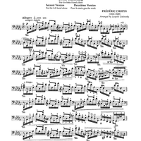 No. 2 - Étude Op. 10, No. 1 (Second Version)