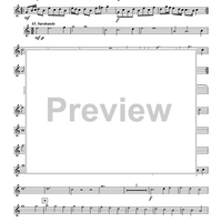 Fünffstimmigter blasender Music - B-flat Trumpet 1