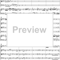 Clavier Concerto No. 2 in E Major, Movement 1 - Score